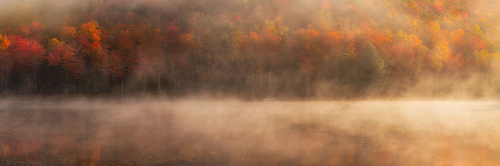 Peak Of Fall art print by Johnny Zhang for $57.95 CAD
