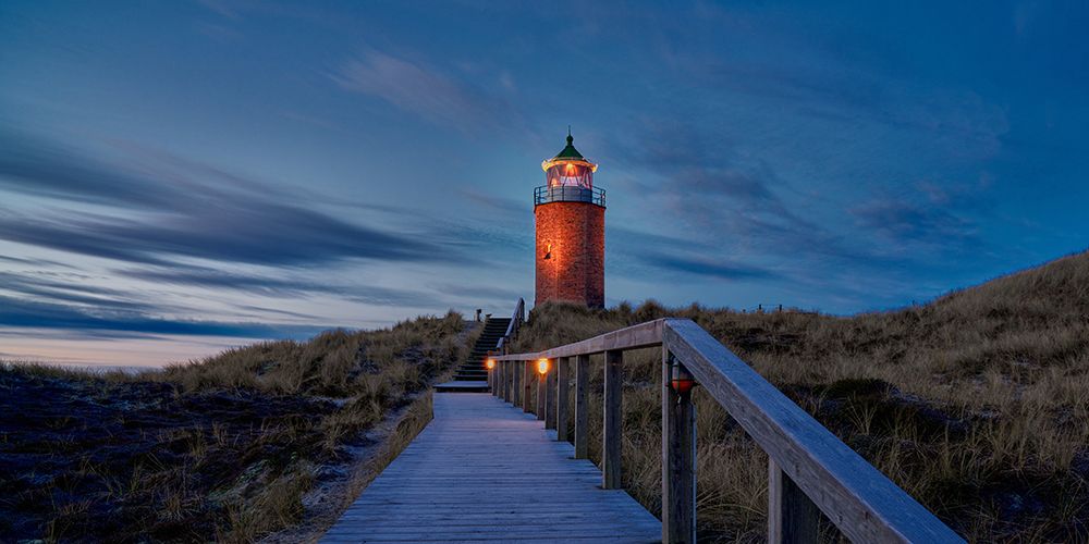 Lighthouse In Winter art print by Bodo Balzer for $57.95 CAD