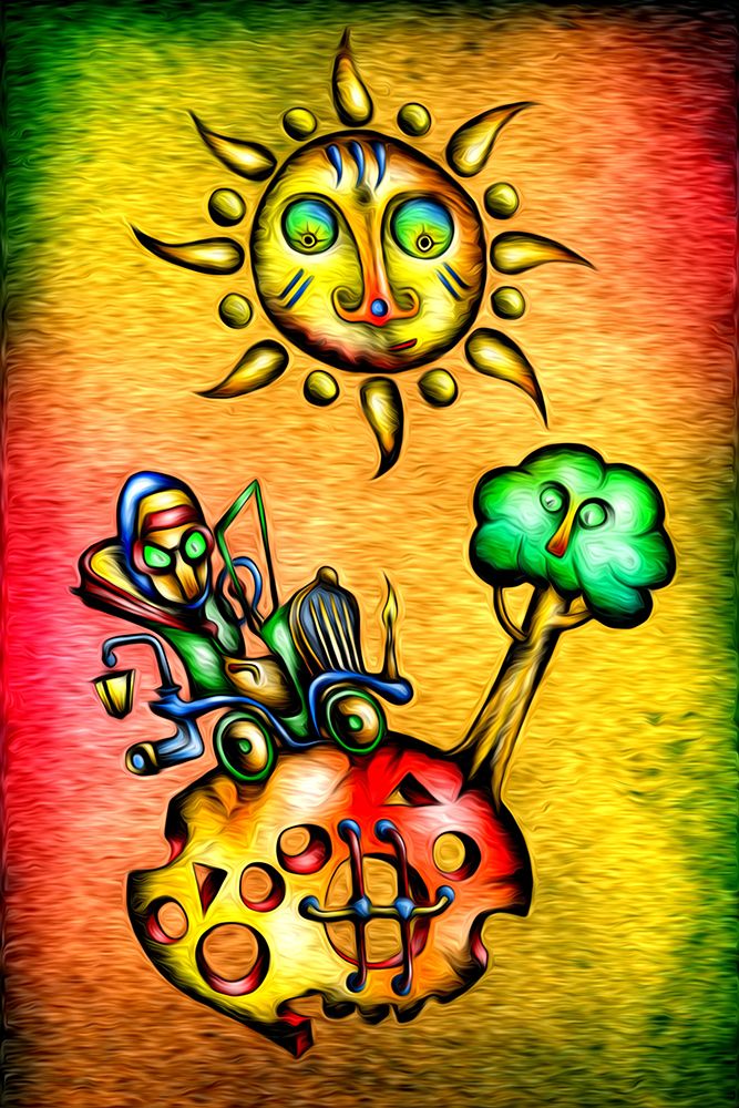 Mobile traveler Vincent von Gut art print by Rafal Kulik for $57.95 CAD