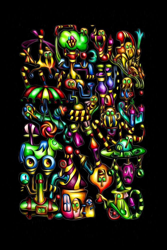 Sleepless Nights No. 9 art print by Rafal Kulik for $57.95 CAD