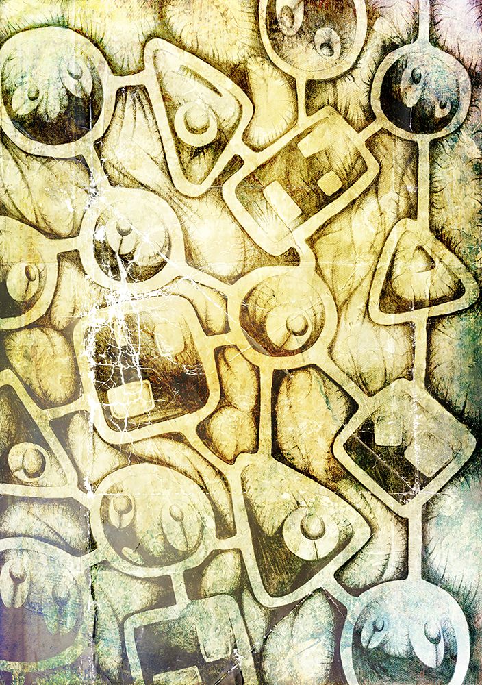 Wall of secrets art print by Rafal Kulik for $57.95 CAD