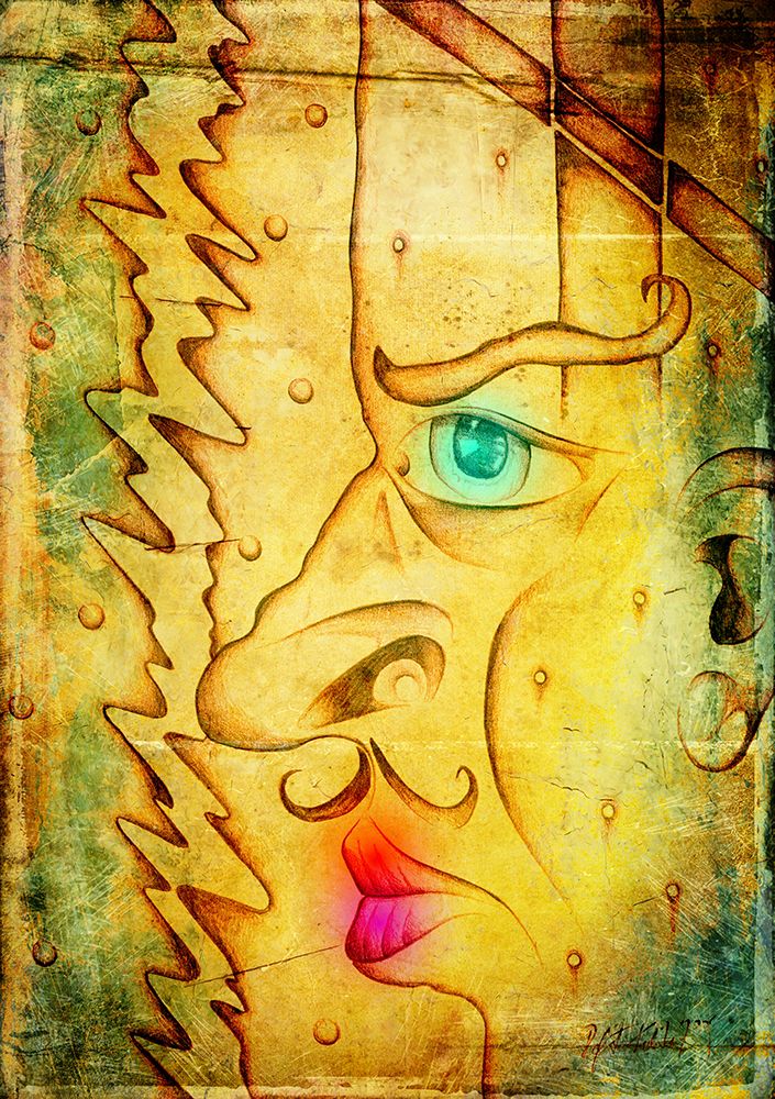 Gangsta man 1 art print by Rafal Kulik for $57.95 CAD