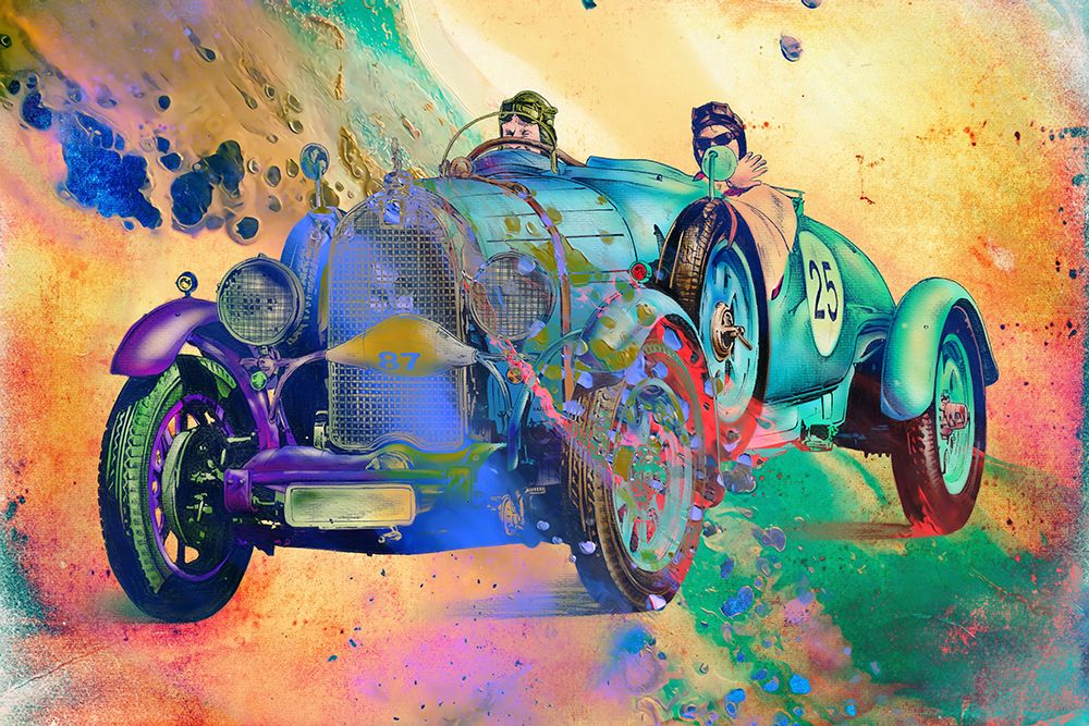 Vintage car 1 art print by Rafal Kulik for $57.95 CAD