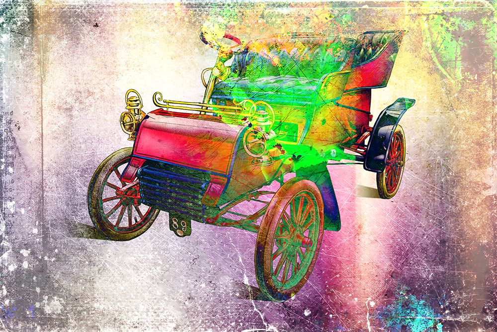 Vintage car 7 art print by Rafal Kulik for $57.95 CAD