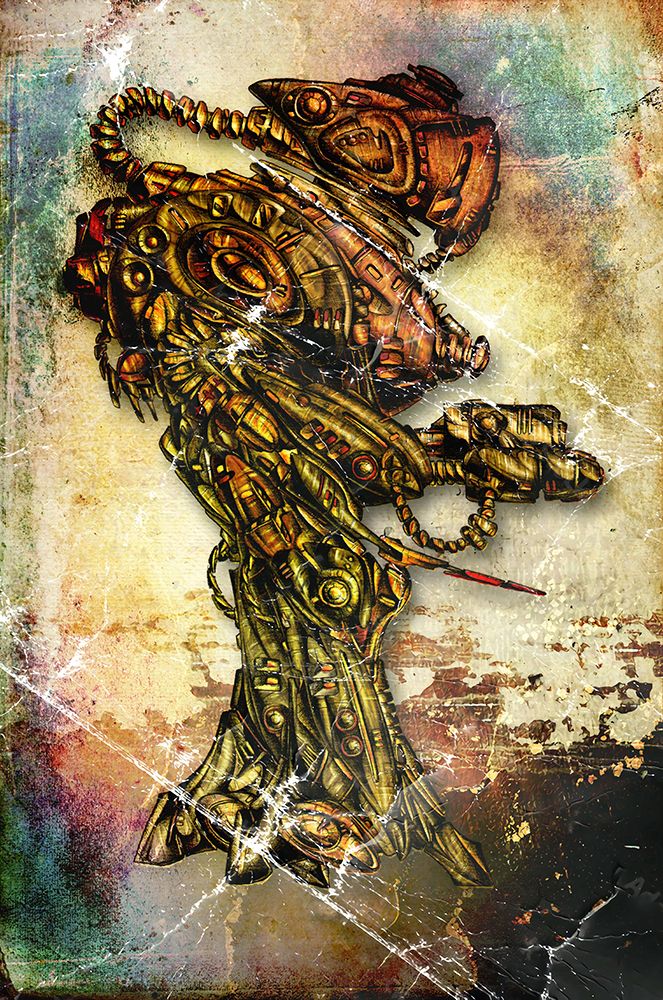 Terra-cybo 3 art print by Rafal Kulik for $57.95 CAD