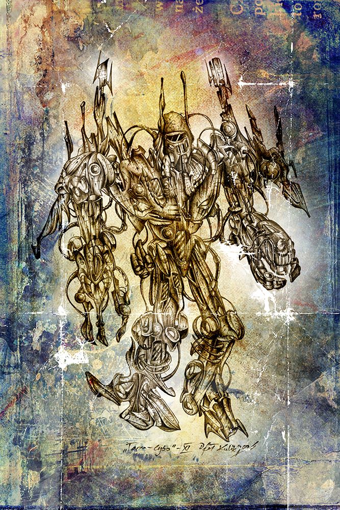 Terra Cybo 11 art print by Rafal Kulik for $57.95 CAD
