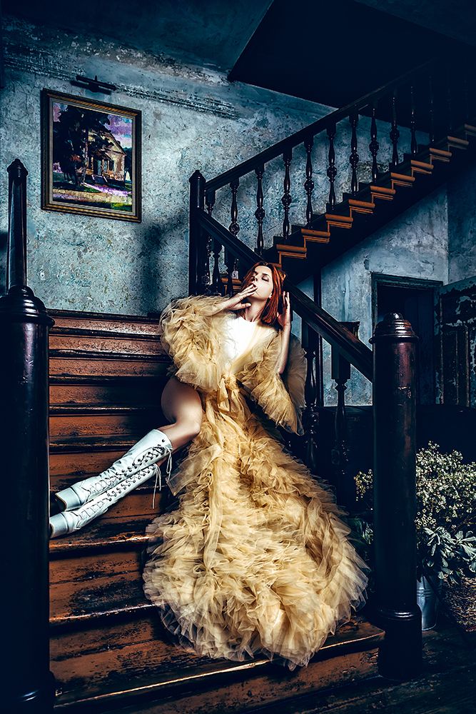 Stairs Of Passion art print by Ruslan Bolgov (Axe) for $57.95 CAD