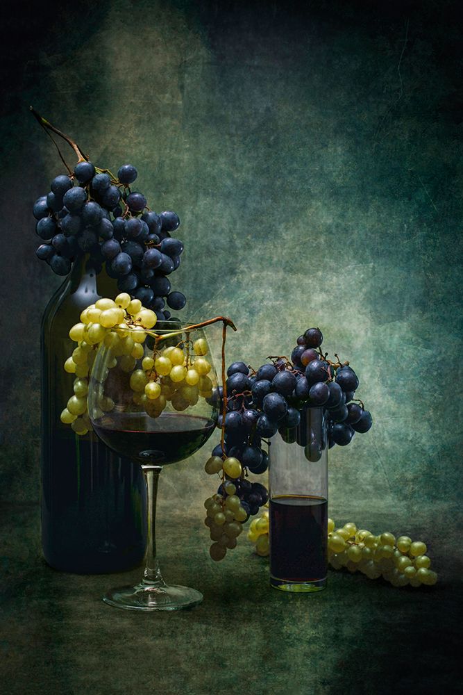 With Grapes art print by Brig Barkow for $57.95 CAD