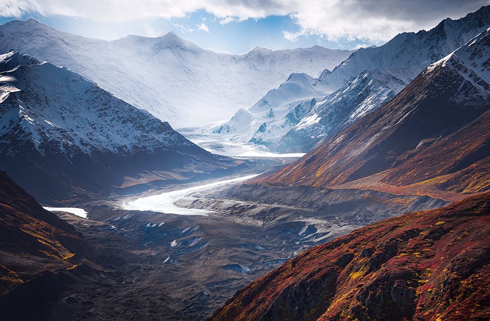 Alaska Fall To Winter art print by Siyu and Wei for $57.95 CAD