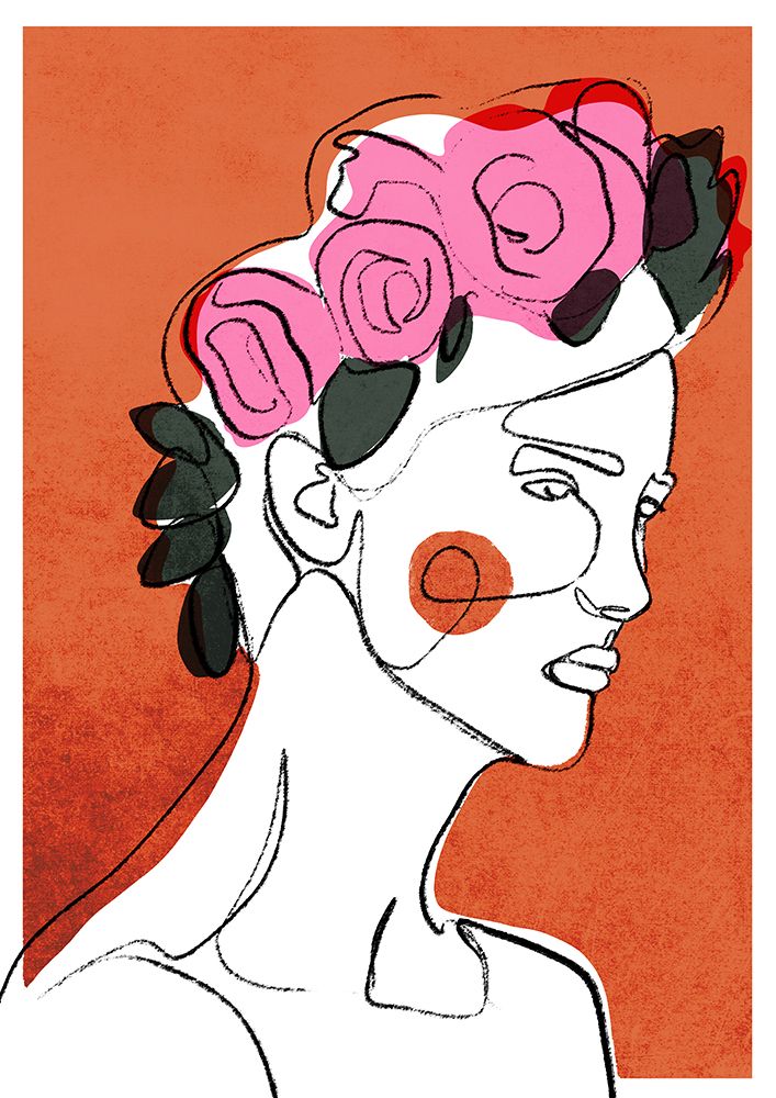 Amor art print by Treechild for $57.95 CAD
