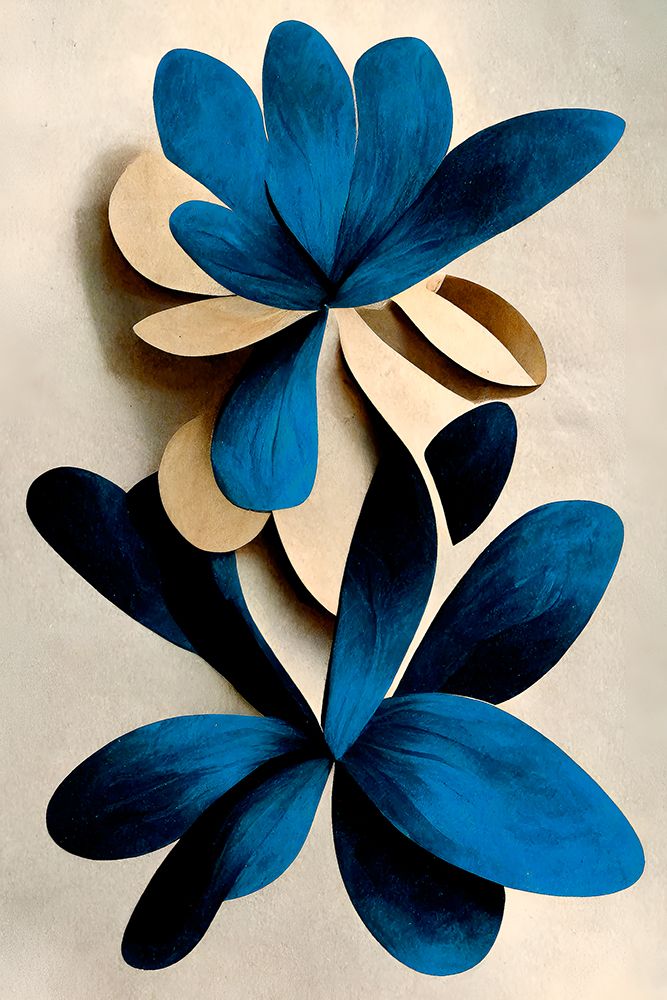 Blue Nymphaea art print by Treechild for $57.95 CAD