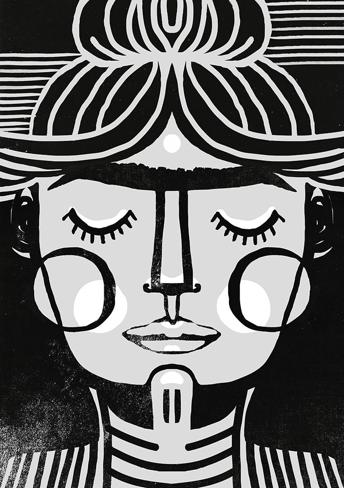 Dreaming Frida art print by Treechild for $57.95 CAD