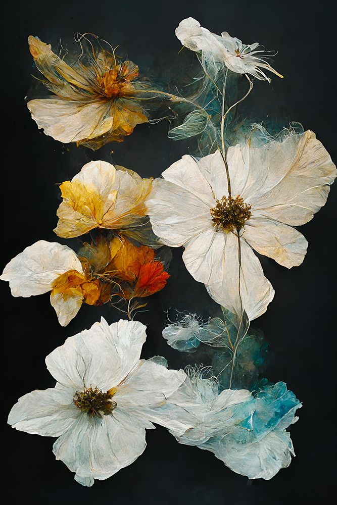 Dry Flowers art print by Treechild for $57.95 CAD