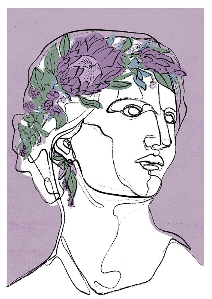 Flora art print by Treechild for $57.95 CAD
