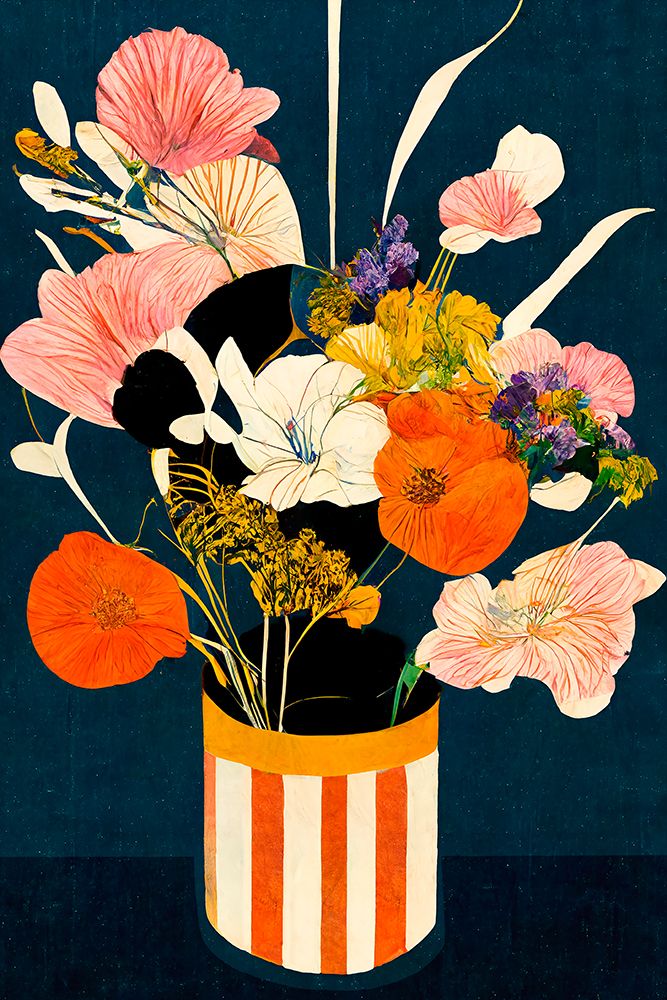 Flowers At Night art print by Treechild for $57.95 CAD