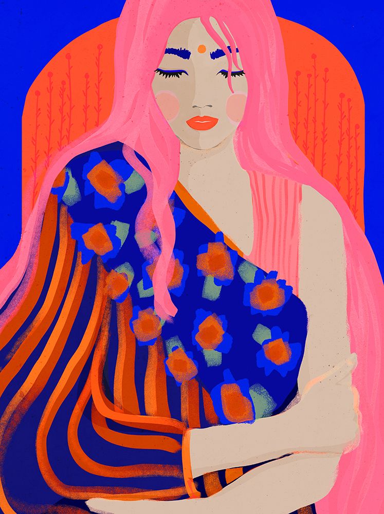 The Inner Peace art print by Treechild for $57.95 CAD
