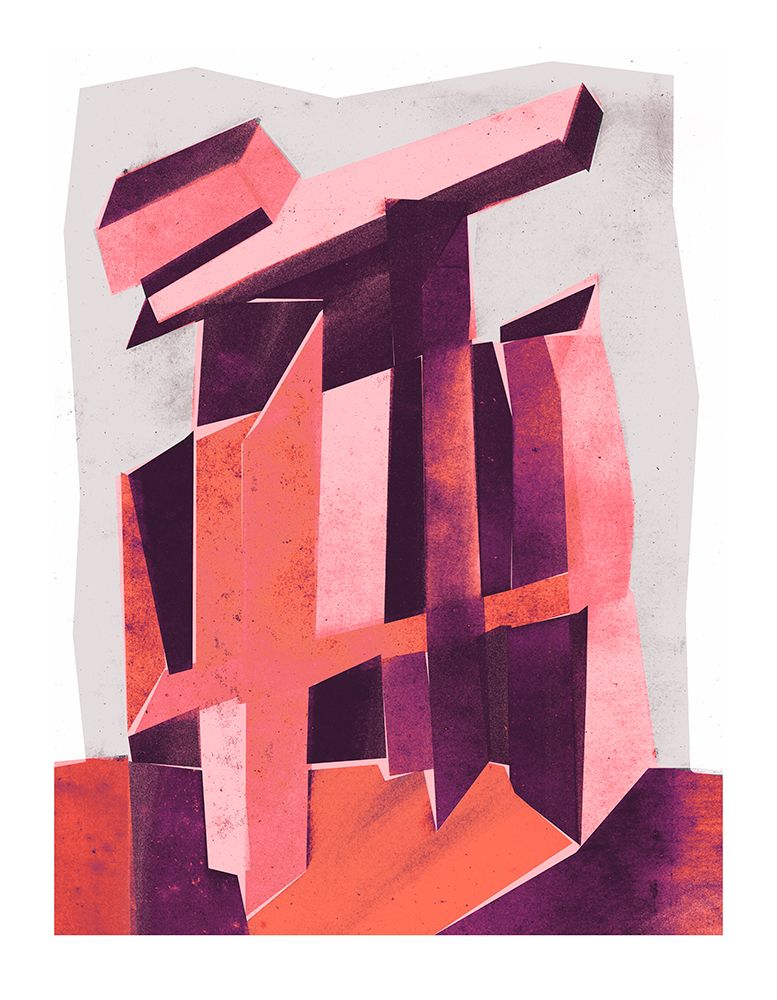 Laskukone No 3 art print by Treechild for $57.95 CAD