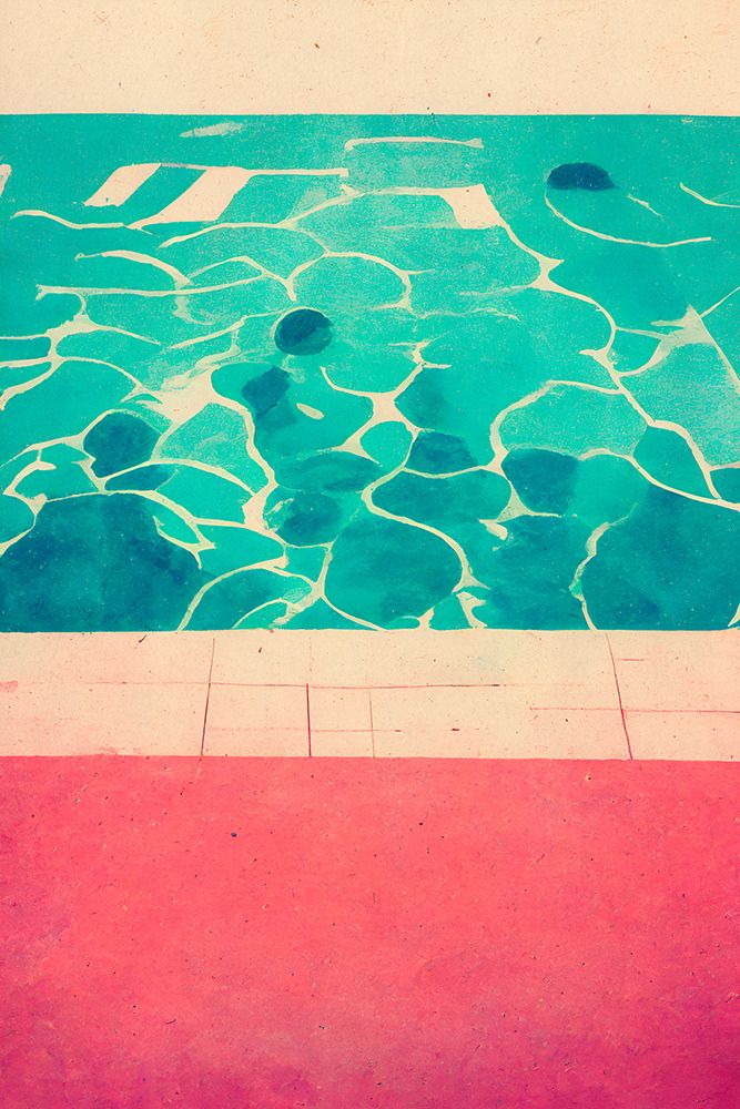 Swimming Pool art print by Treechild for $57.95 CAD