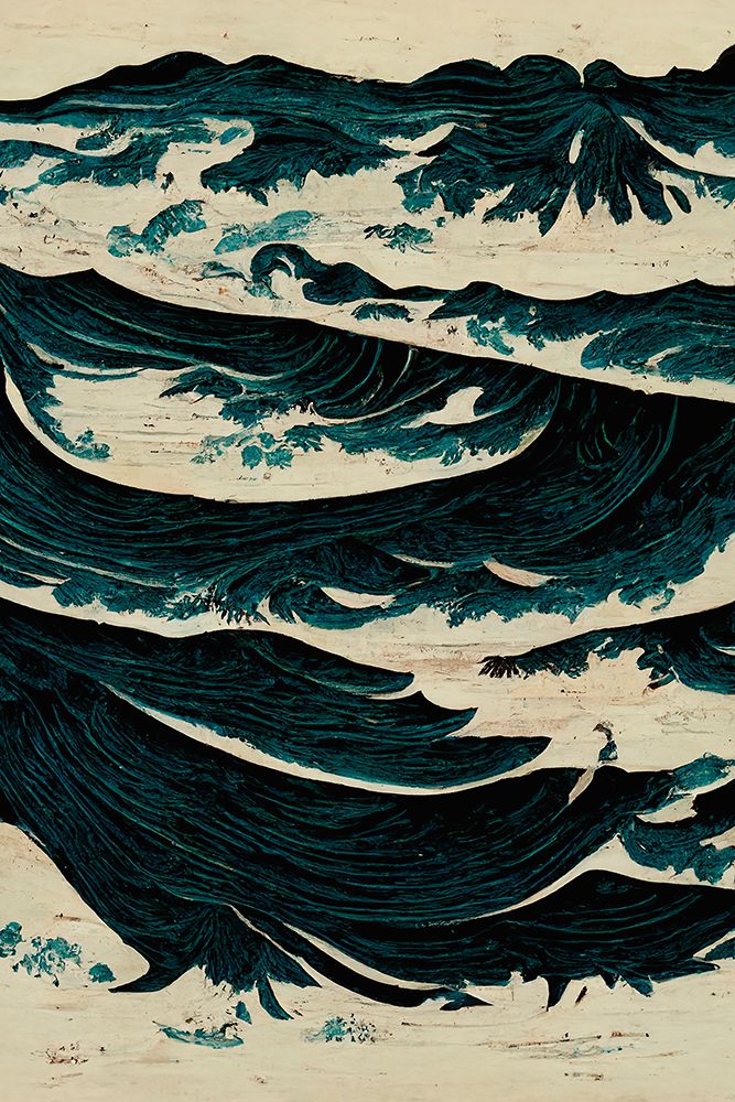 Wild Sea art print by Treechild for $57.95 CAD