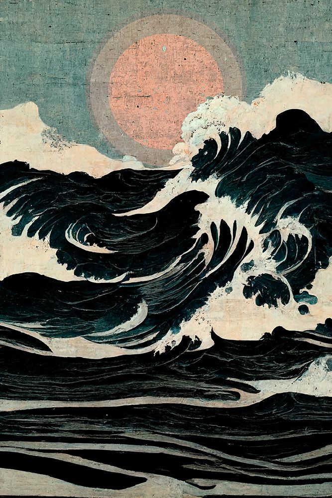 Wild Waves art print by Treechild for $57.95 CAD