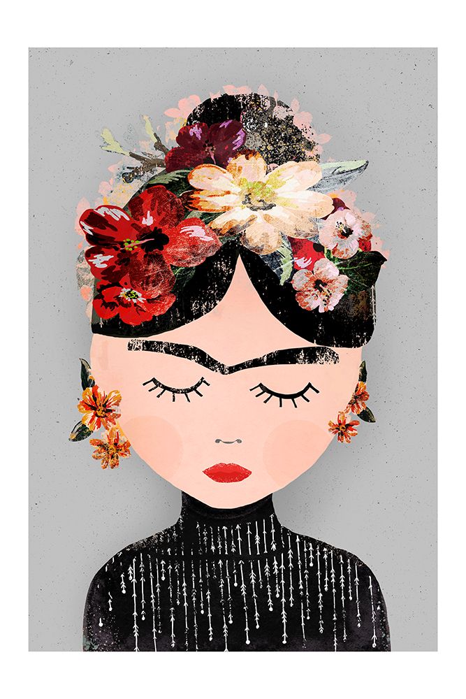 Frida (Special Edition) art print by Treechild for $57.95 CAD
