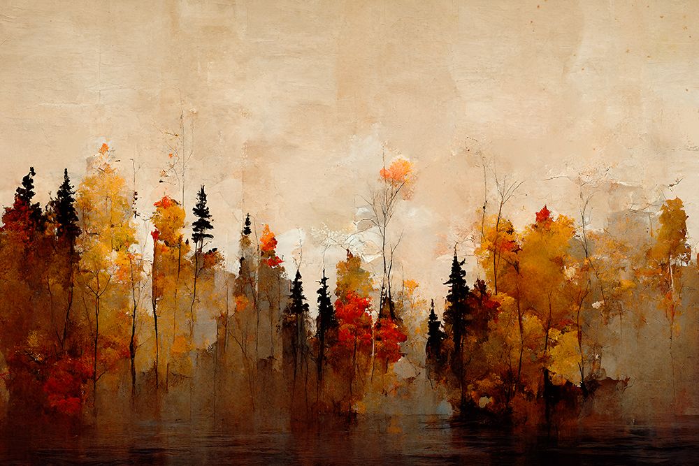 A Forest In Autumn art print by Treechild for $57.95 CAD