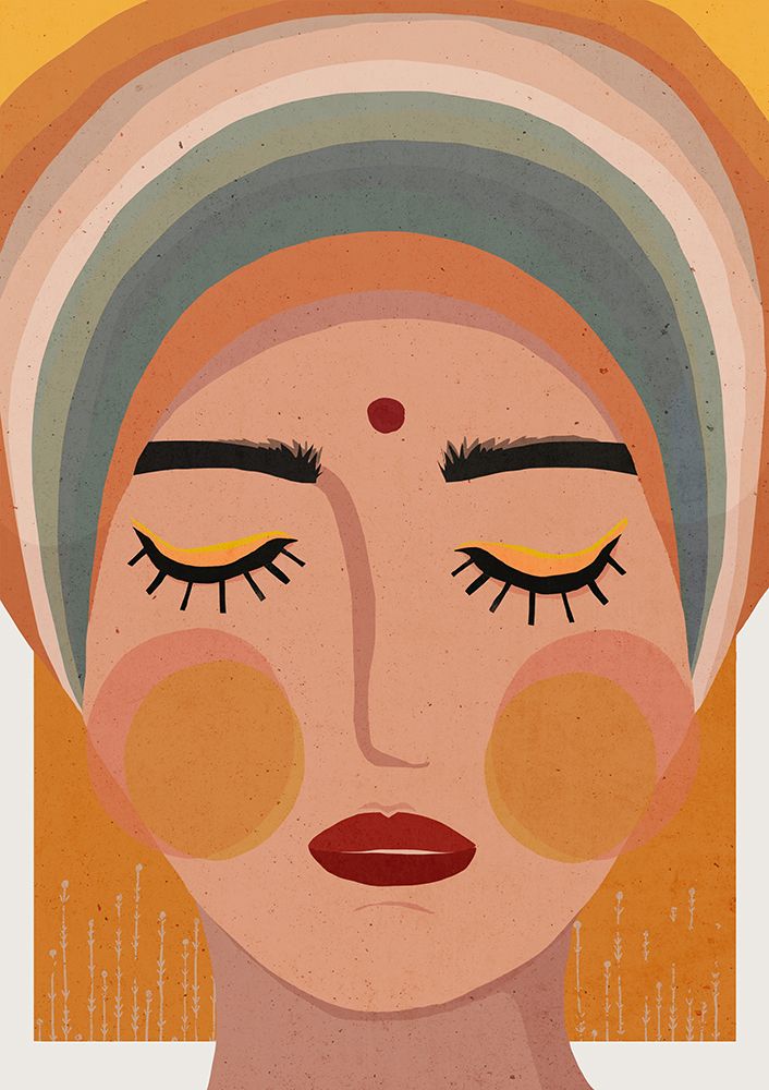 Shakti art print by Treechild for $57.95 CAD