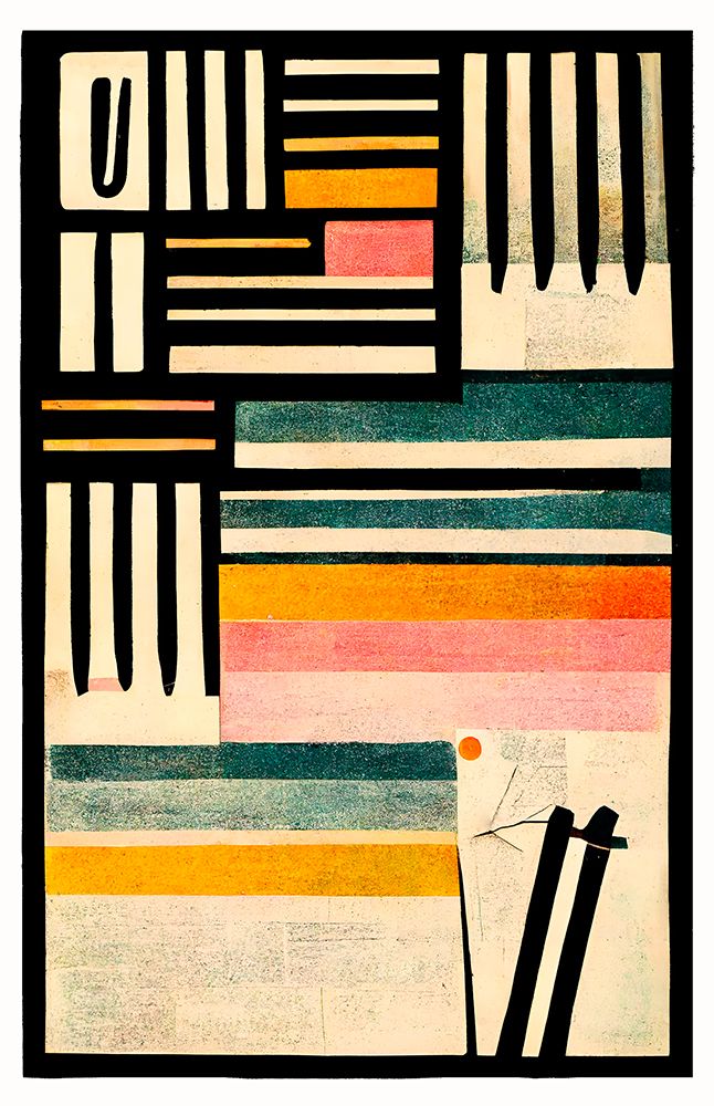 Crossed Lines art print by Treechild for $57.95 CAD