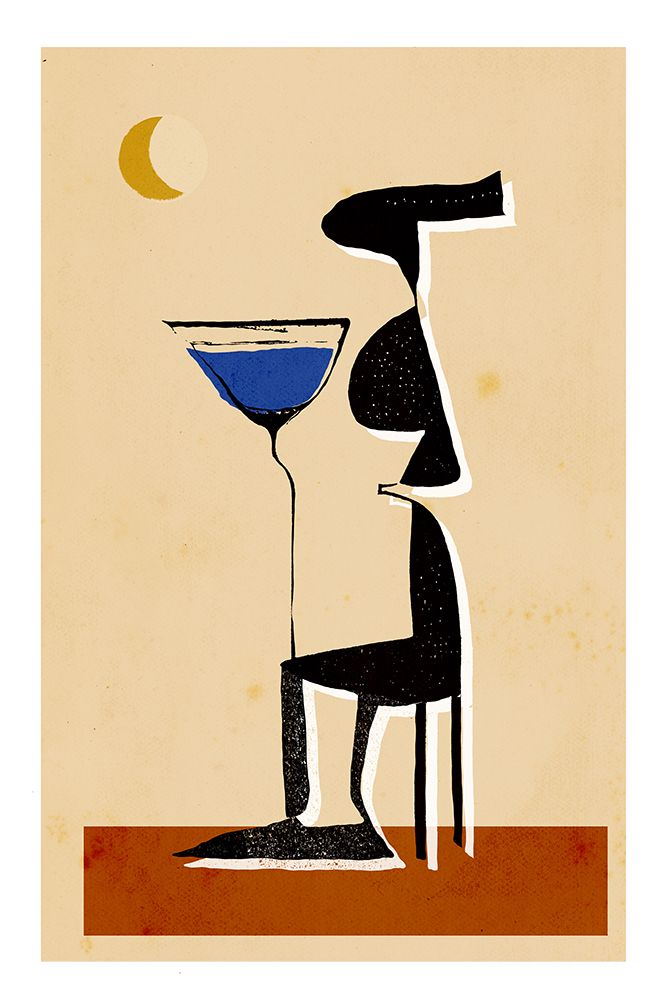 Le Monsieur art print by Treechild for $57.95 CAD