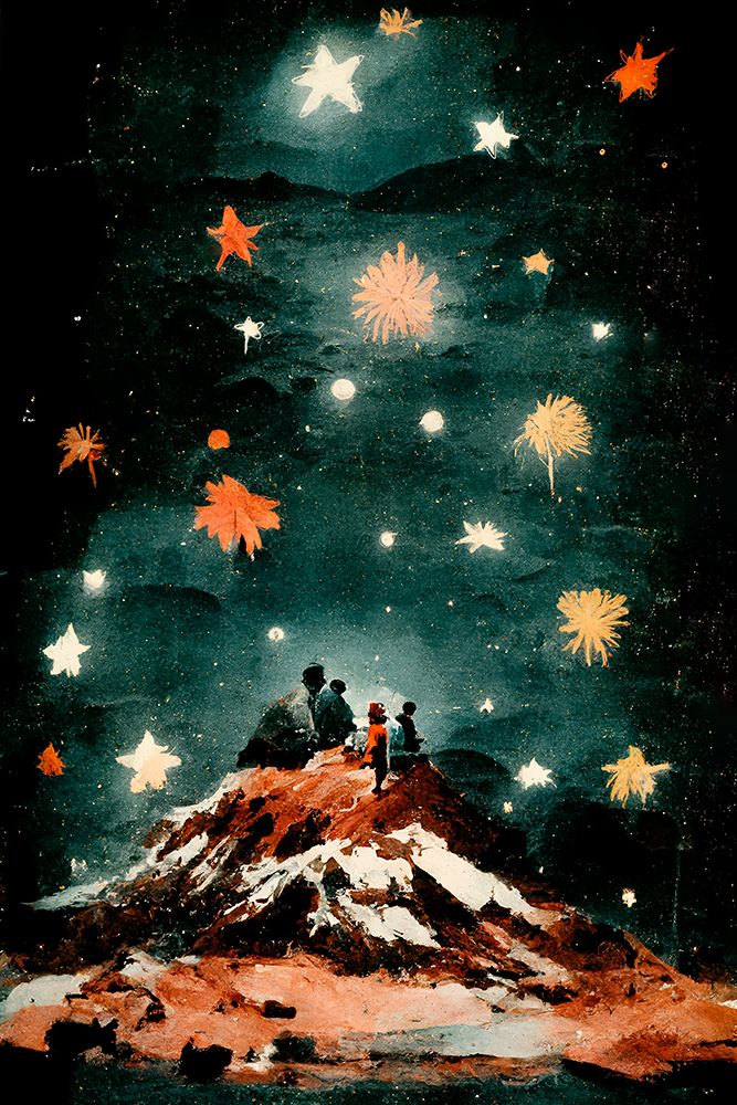 Night Of The Stars art print by Treechild for $57.95 CAD