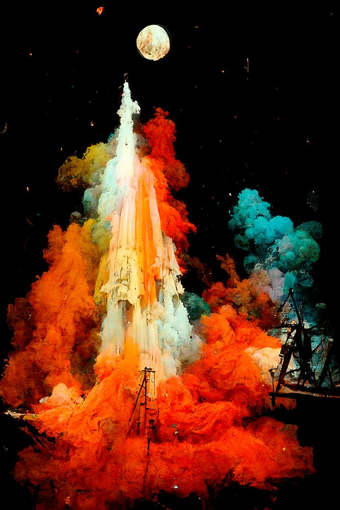 The Launch art print by Treechild for $57.95 CAD