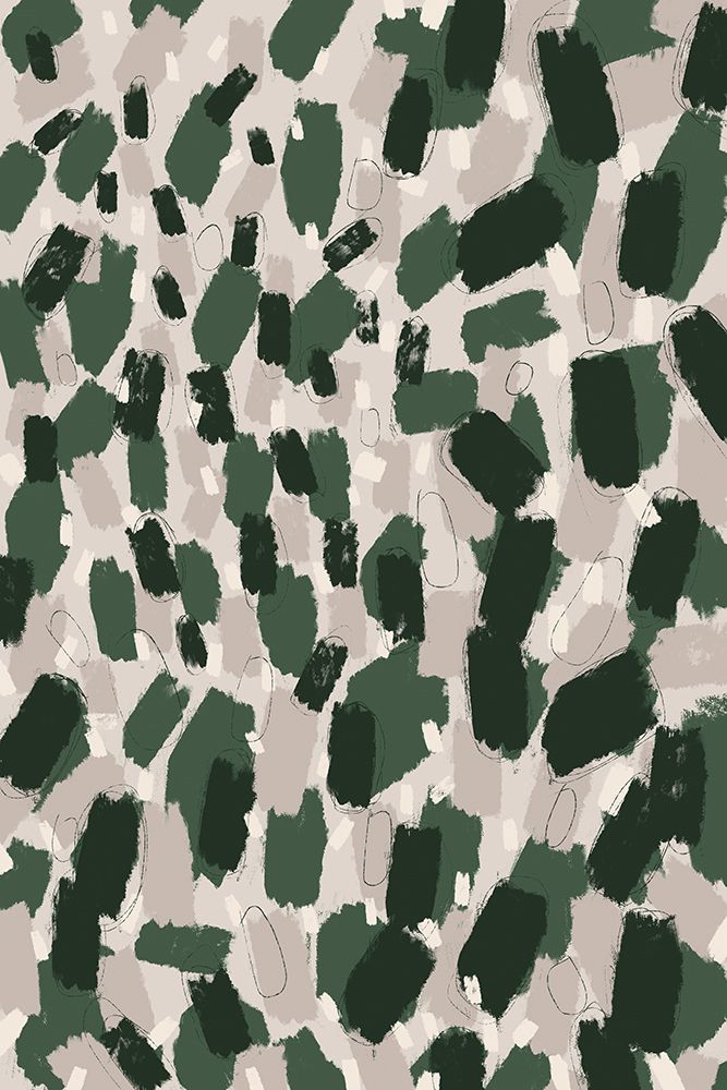 Green Dabs art print by Treechild for $57.95 CAD