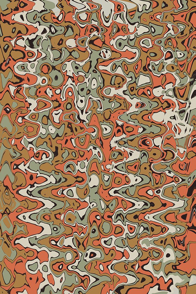 Pastel ZigZag art print by Treechild for $57.95 CAD