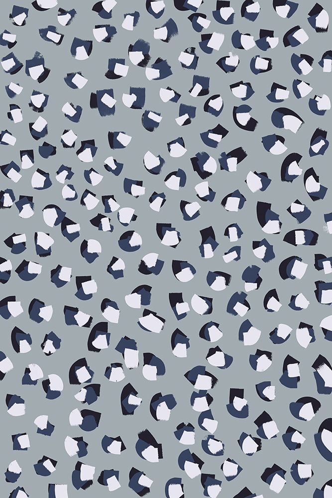 Little White Blue Brush Strokes art print by Treechild for $57.95 CAD