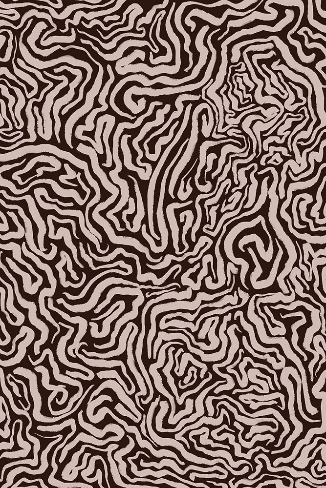 Twisted Beige Strokes art print by Treechild for $57.95 CAD