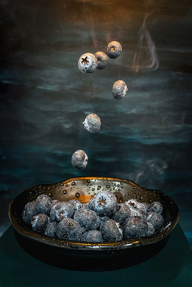 Flying Blueberrys art print by Afranio Raposo for $57.95 CAD