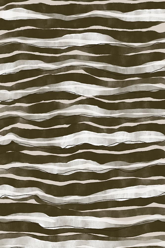 Geen Watercolor Waves art print by Treechild for $57.95 CAD