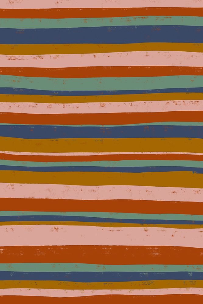 Ethno Colors Stripes art print by Treechild for $57.95 CAD