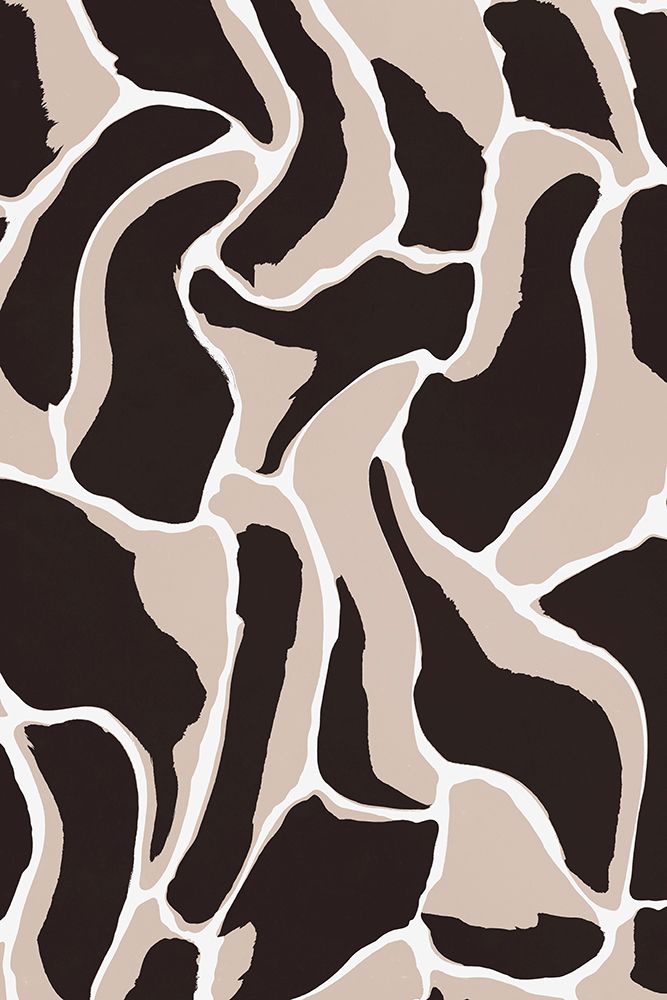 Brown Animal Pattern art print by Treechild for $57.95 CAD