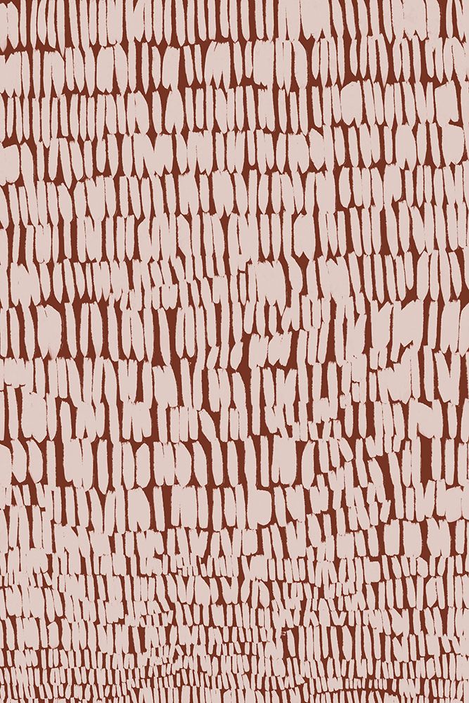 Short Beige Strokes Pattern art print by Treechild for $57.95 CAD