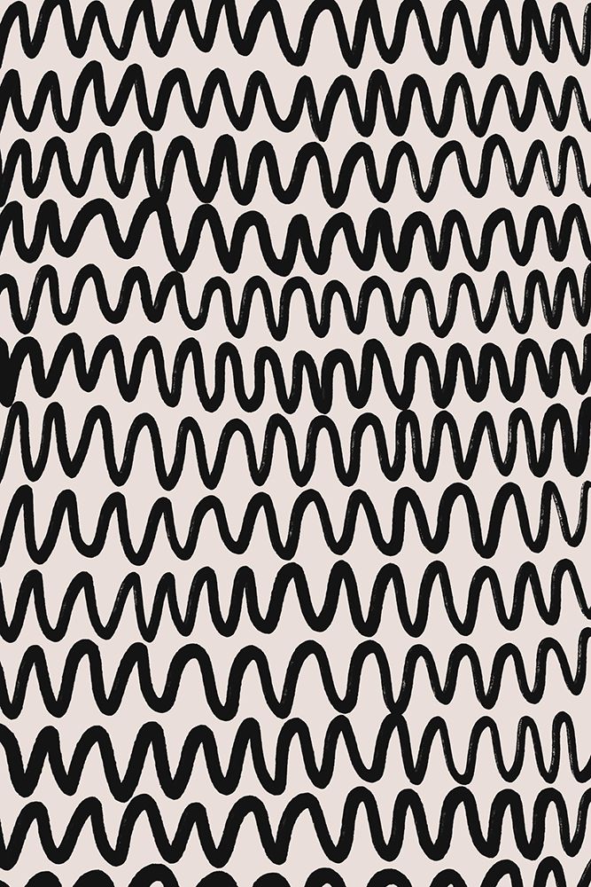 Marker Wavey Pattern art print by Treechild for $57.95 CAD