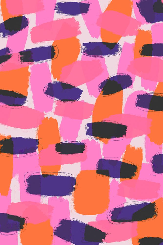 Pink And Purple Strokes art print by Treechild for $57.95 CAD