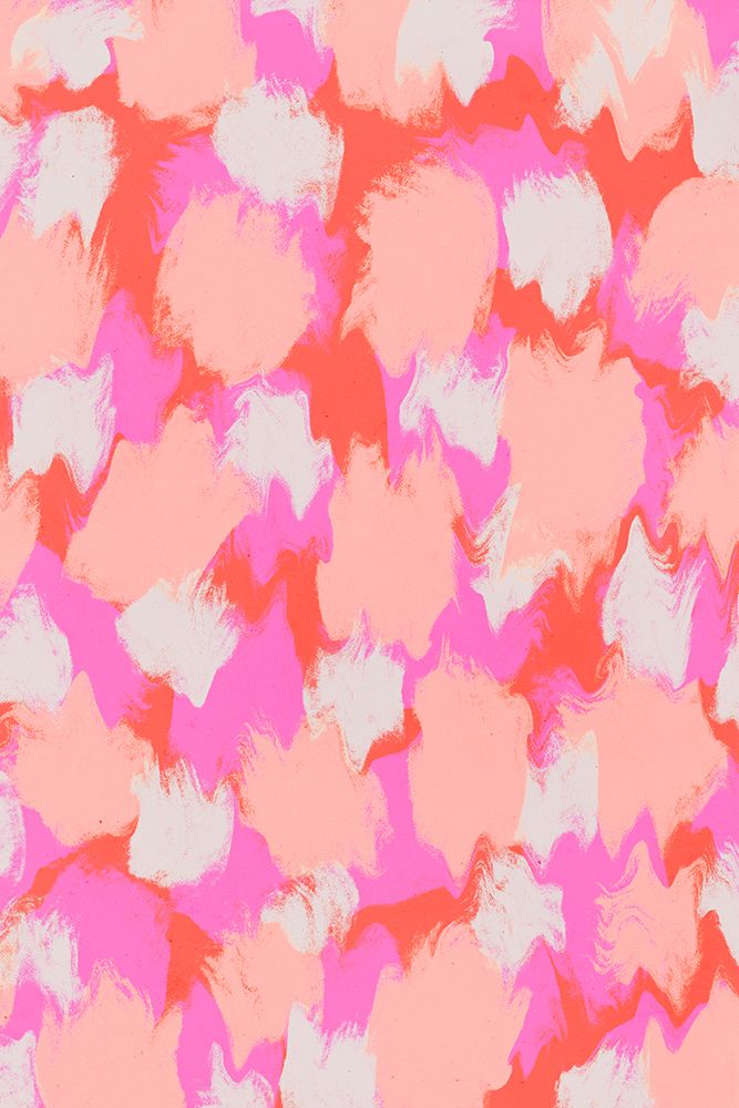 Pastel Pink And Orange Strokes art print by Treechild for $57.95 CAD