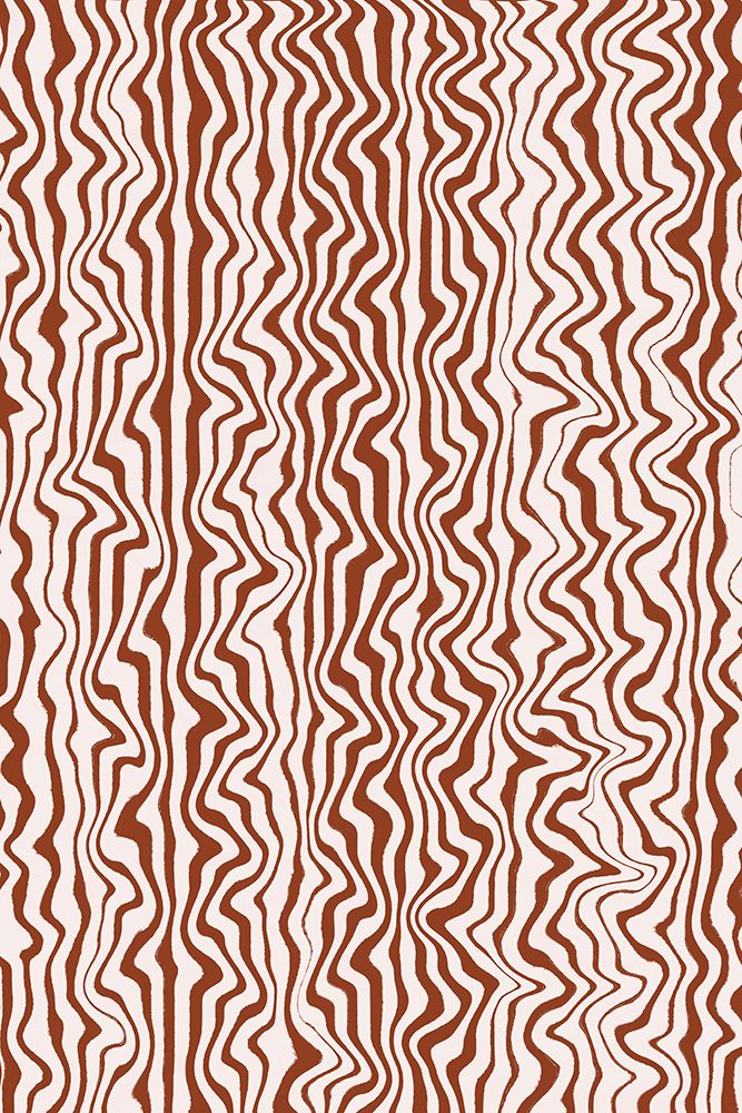 Liquid Beige Stripes Pattern art print by Treechild for $57.95 CAD