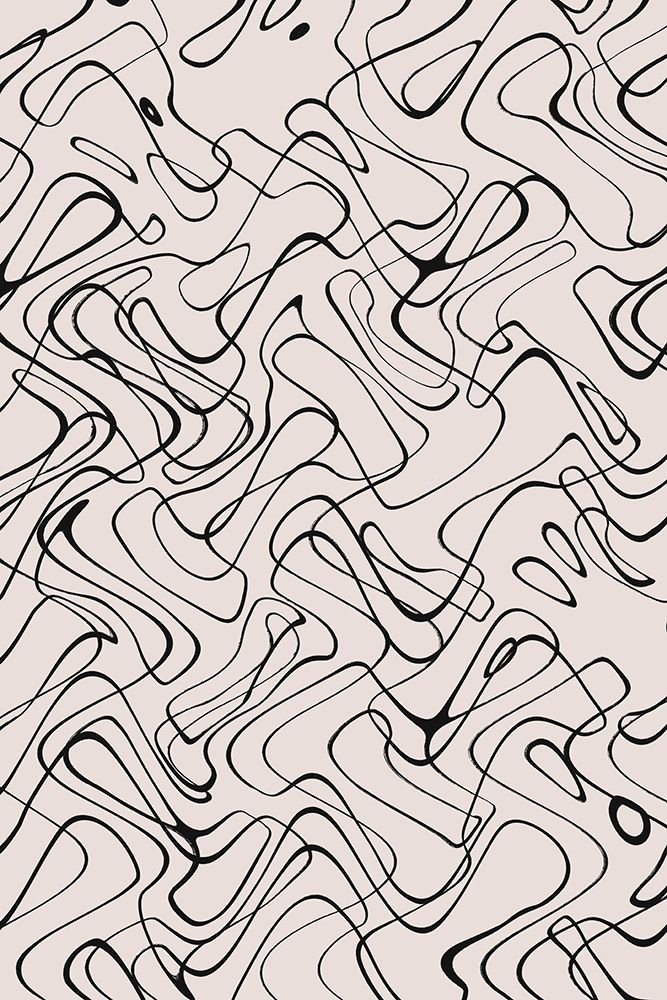 Thin Wild Line Pattern art print by Treechild for $57.95 CAD