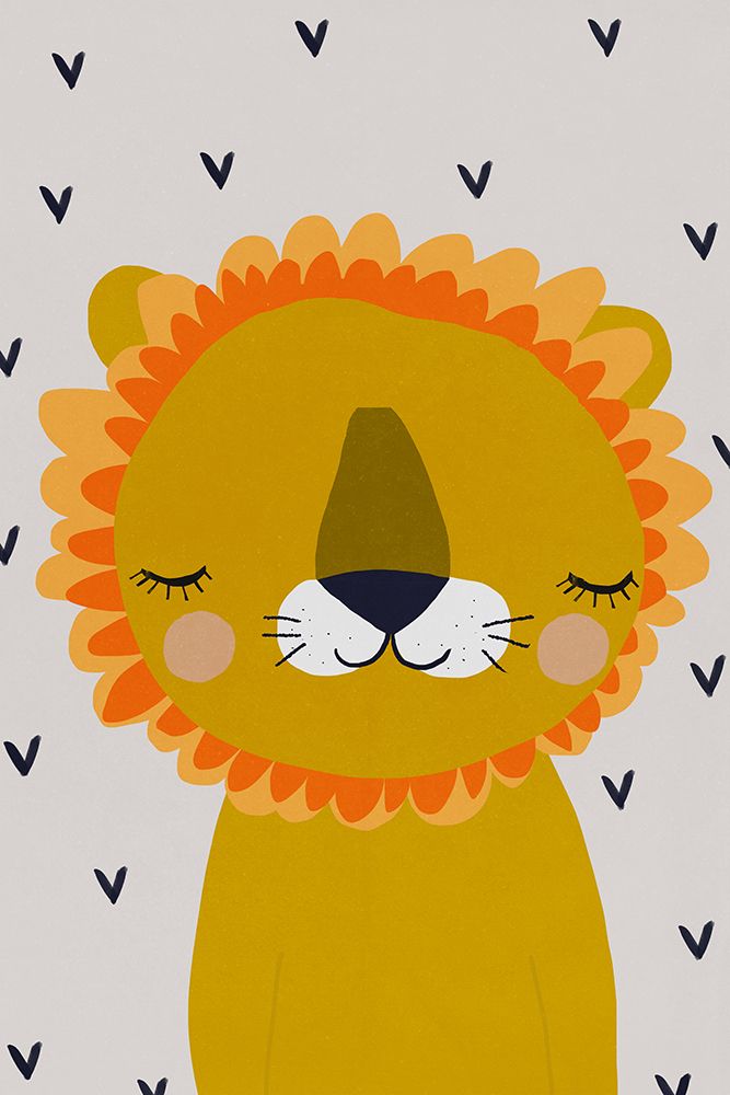 Little Lion art print by Treechild for $57.95 CAD