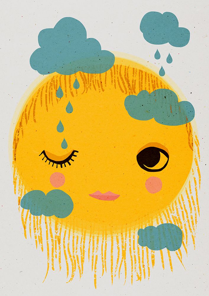 Sun And Rain art print by Treechild for $57.95 CAD