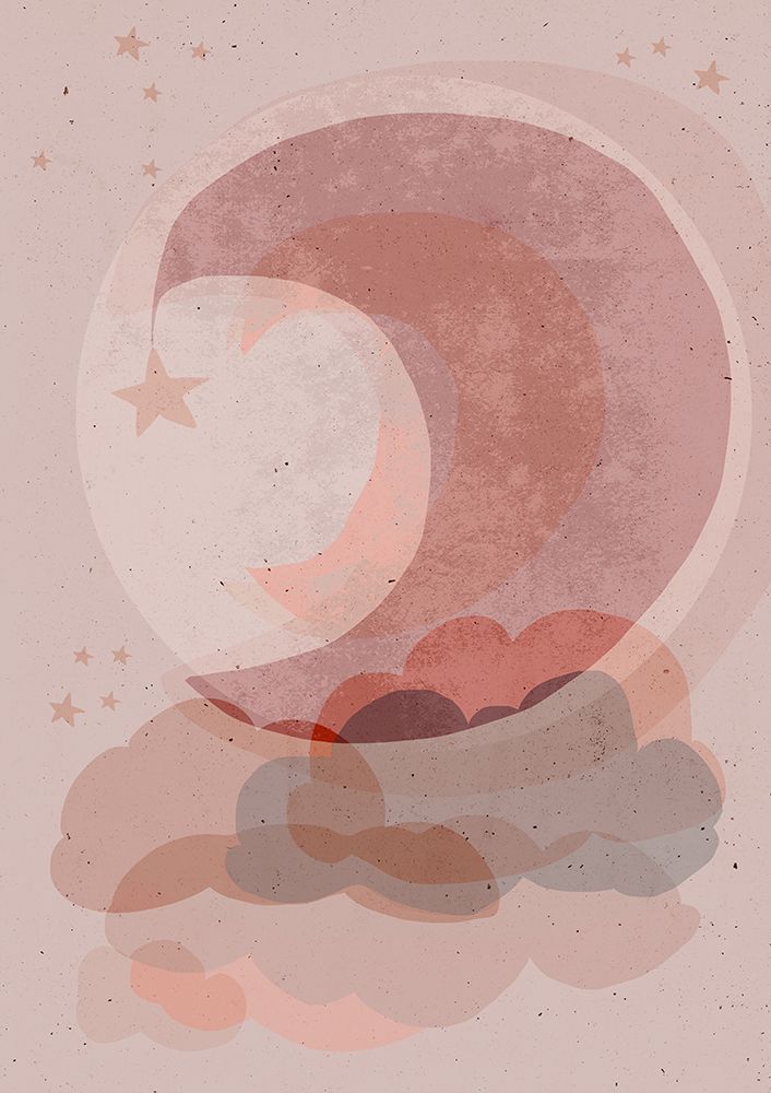 Gentle Moon art print by Treechild for $57.95 CAD