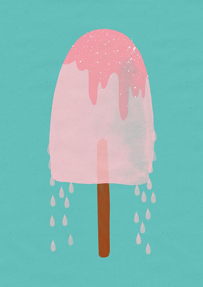 Yummy Ice Cream art print by Treechild for $57.95 CAD