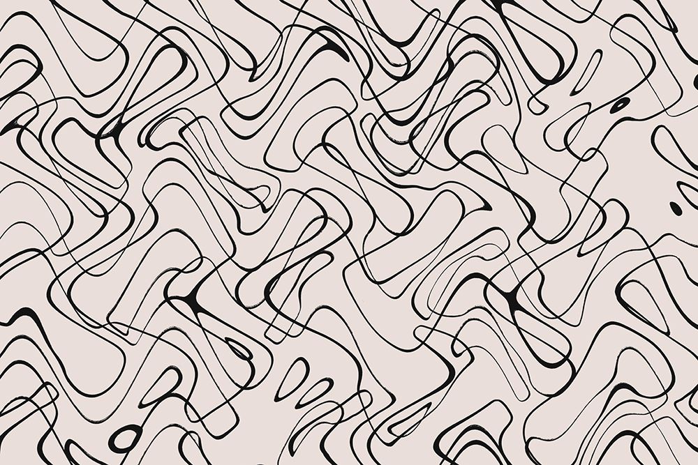 Thin Shakey Lines Square art print by Treechild for $57.95 CAD